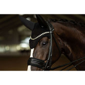 Equestrian Stockholm Bonete para Orejas Padded Clean Black Equestrian Stockholm Bonete para Orejas Padded Clean Black