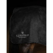Equestrian Stockholm Quarter Rug Heavy Fleece Negro Equestrian Stockholm Quarter Rug Heavy Fleece Negro