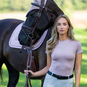 Equestrian Stockholm Shirt Dynamic Short Sleeve Midsummer Blush Equestrian Stockholm Shirt Dynamic Short Sleeve Midsummer Blush