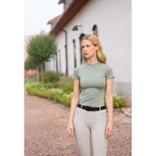 Equestrian Stockholm Shirt Dynamic Short Sleeve Pistachio White Equestrian Stockholm Shirt Dynamic Short Sleeve Pistachio White