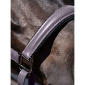 Equestrian Stockholm Cabezada Glimmer Leather Anatomic Dark Violet Equestrian Stockholm Cabezada Glimmer Leather Anatomic Dark Violet