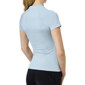 Equestrian Stockholm Shirt Dynamic Short Sleeve Ice Blue Equestrian Stockholm Shirt Dynamic Short Sleeve Ice Blue