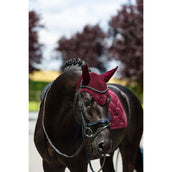 Equestrian Stockholm Bonete para Orejas Velvet Merlot Equestrian Stockholm Bonete para Orejas Velvet Merlot