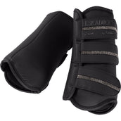 Eskadron Protectores de piernas Platinum '26 Allround Faux Leather Front Negro Eskadron Protectores de piernas Platinum '26 Allround Faux Leather Front Negro