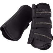 Eskadron Protectores de piernas Platinum '26 Allround Faux Leather Front Negro Eskadron Protectores de piernas Platinum '26 Allround Faux Leather Front Negro