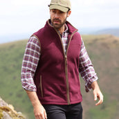 Aubrion by Shires Chaleco Original Fleece Maroon Aubrion by Shires Chaleco Original Fleece Maroon