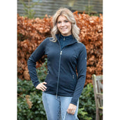 Harry's Horse Sudadera con capucha y cremallera Just Ride Retro Navy Harry's Horse Sudadera con capucha y cremallera Just Ride Retro Navy