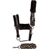 Harry's Horse Juego de Cabestro Denici Cavalli Stardust Soft Negro Harry's Horse Juego de Cabestro Denici Cavalli Stardust Soft Negro