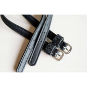 HB Ruitersport Correas para espuelas Showtime Sparkle Negro/Negro HB Ruitersport Correas para espuelas Showtime Sparkle Negro/Negro