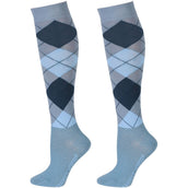 Harry's Horse Calcetines de Equitación Arygle Azul claro Harry's Horse Calcetines de Equitación Arygle Azul claro