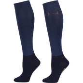 Harry's Horse Calcetines de Equitación Bit Navy Harry's Horse Calcetines de Equitación Bit Navy