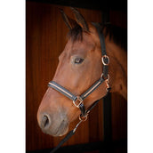 Harry's Horse Cabezada Leder Metallic Negro/Oro rosa Harry's Horse Cabezada Leder Metallic Negro/Oro rosa