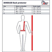 Harry's Horse Protector de Espalda Negro Harry's Horse Protector de Espalda Negro