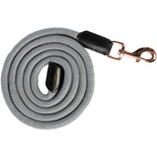 HKM Cuerda de Cabestro Rosegold Glamour Gancho mosquetón Gris/Oro Rosa HKM Cuerda de Cabestro Rosegold Glamour Gancho mosquetón Gris/Oro Rosa