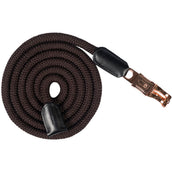 HKM Cuerda de Cabestro Rosegold Glamour Con anillas de pánico Marron/Oro Rosa HKM Cuerda de Cabestro Rosegold Glamour Con anillas de pánico Marron/Oro Rosa