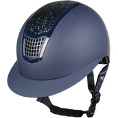 HKM Casco Glamour Shield Azul oscuro HKM Casco Glamour Shield Azul oscuro