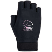 HKM Guantes Hobby Horsing Negro Gris HKM Guantes Hobby Horsing Negro Gris