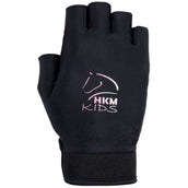 HKM Guantes Hobby Horsing Negro Gris HKM Guantes Hobby Horsing Negro Gris