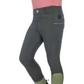 HKM Pantalones Claire Full Grip Grisverde HKM Pantalones Claire Full Grip Grisverde