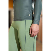 HKM Camiseta de Competición Summer Milano II Grisverde HKM Camiseta de Competición Summer Milano II Grisverde