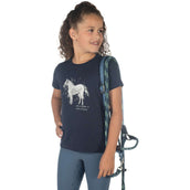 HKM T-Shirt Sparkle Azul oscuro HKM T-Shirt Sparkle Azul oscuro