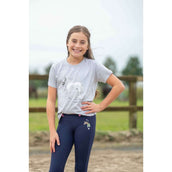 HKM T-Shirt Sparkle Gris Melange HKM T-Shirt Sparkle Gris Melange