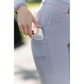 HKM Pantalones Rosegold Sparkle Full Grip Gris/Oro Rosa HKM Pantalones Rosegold Sparkle Full Grip Gris/Oro Rosa