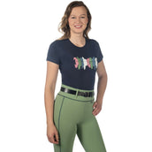 HKM T-Shirt Mirror Azul oscuro HKM T-Shirt Mirror Azul oscuro