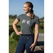 HKM T-Shirt Mirror Grisverde HKM T-Shirt Mirror Grisverde