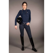 HKM Shirt Arezzo Soft Mangas Largas Azul oscuro HKM Shirt Arezzo Soft Mangas Largas Azul oscuro