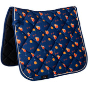 HKM Mantilla Splash Doma clásica Azul/Naranja HKM Mantilla Splash Doma clásica Azul/Naranja