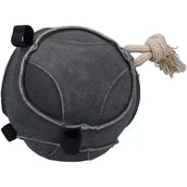 Excellent Pelota de juego divertida para caballos Suede Gris Excellent Pelota de juego divertida para caballos Suede Gris