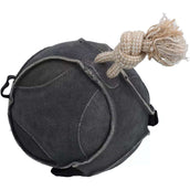 Excellent Pelota de juego divertida para caballos Suede Gris Excellent Pelota de juego divertida para caballos Suede Gris