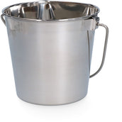 Agradi Cubo de Acero Inoxidable Lado Plano Acero inoxidable Agradi Cubo de Acero Inoxidable Lado Plano Acero inoxidable