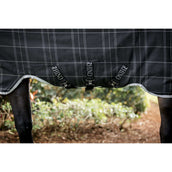 Rhino Wug Turnout 250g Varilayer Black/Grey/White Check/Gray Rhino Wug Turnout 250g Varilayer Black/Grey/White Check/Gray