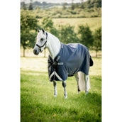 Rambo Turnout Rug 1680D Varilayer 250g Navy/Thunderstorm Grey/Silver Rambo Turnout Rug 1680D Varilayer 250g Navy/Thunderstorm Grey/Silver