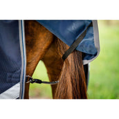 Rambo Turnout Rug 1680D Varilayer 250g Navy/Thunderstorm Grey/Silver Rambo Turnout Rug 1680D Varilayer 250g Navy/Thunderstorm Grey/Silver