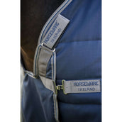 Rambo Optimo Manta de Establo 400g Navy/Thunderstorm Grey/Silver Rambo Optimo Manta de Establo 400g Navy/Thunderstorm Grey/Silver