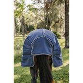 Rambo Optimo Manta de Establo 400g Navy/Thunderstorm Grey/Silver Rambo Optimo Manta de Establo 400g Navy/Thunderstorm Grey/Silver