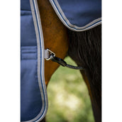 Rambo Optimo Manta de Establo 400g Navy/Thunderstorm Grey/Silver Rambo Optimo Manta de Establo 400g Navy/Thunderstorm Grey/Silver