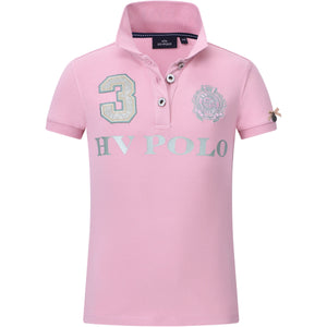HV Polo Polo Shirt Favouritas EQ Kids Pretty Pink HV Polo Polo Shirt Favouritas EQ Kids Pretty Pink