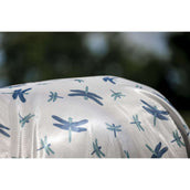 Amigo Manta Antimoscas Integrated Dragonfly Print/Silver/Blue/Sage Amigo Manta Antimoscas Integrated Dragonfly Print/Silver/Blue/Sage