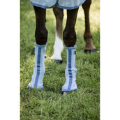 Horseware Fly Boots Set of 2 Heather Blue/Blue/Silver Horseware Fly Boots Set of 2 Heather Blue/Blue/Silver