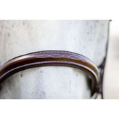 Horseware Brida Pony Hunter Cavesson con Riendas Dark Tan Horseware Brida Pony Hunter Cavesson con Riendas Dark Tan