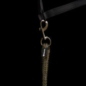 Imperial Riding Cuerda de Cabestro IRHDeluxe con Mosquetón Verde Oliva Imperial Riding Cuerda de Cabestro IRHDeluxe con Mosquetón Verde Oliva