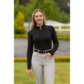 LeMieux Base Layer Airflow Mangas Largas Negro LeMieux Base Layer Airflow Mangas Largas Negro