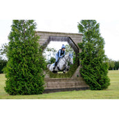 LeMieux Mantilla Suede Close Contact Square saltando Powder Blue LeMieux Mantilla Suede Close Contact Square saltando Powder Blue