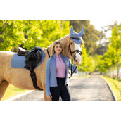 LeMieux Mantilla Suede Close Contact Square saltando Powder Blue LeMieux Mantilla Suede Close Contact Square saltando Powder Blue