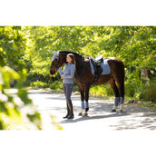 LeMieux Mantilla Suede Square Doma clásica Powder Blue LeMieux Mantilla Suede Square Doma clásica Powder Blue