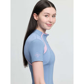 LeMieux Strato Base Young Rider Mia Mesh Powder Blue LeMieux Strato Base Young Rider Mia Mesh Powder Blue